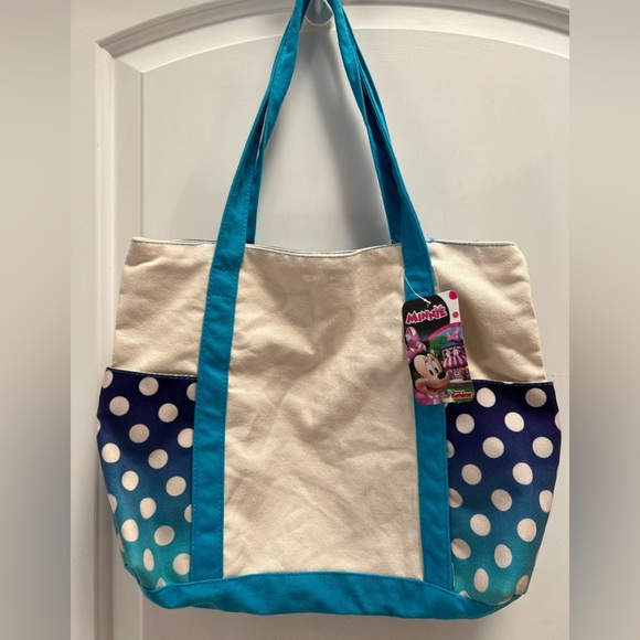 New Disney Jr Minnie Mouse tote bag - Picture 2 of 4